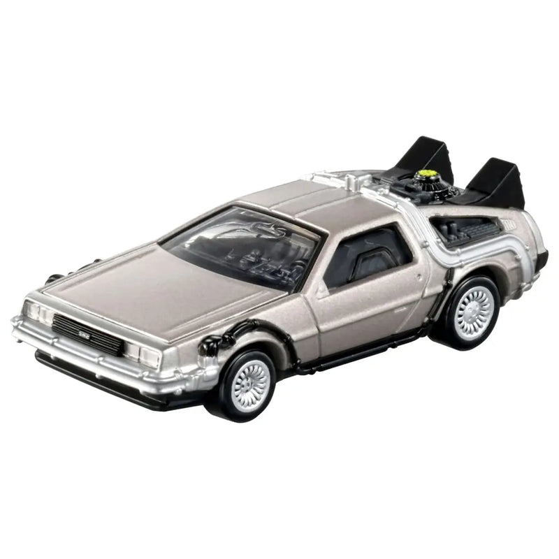 Takara Tomy Tomica Premium Tpu07 Delorean (Máquina do Tempo) Brinquedos de liga metálica fundida para crianças
