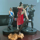 Figura de anime Residente Evil Risco Biológico JILL VALENTINE Leon Scott Kennedy Ada Wong  Game Modelo Brinquedo Coleção, Presentes
