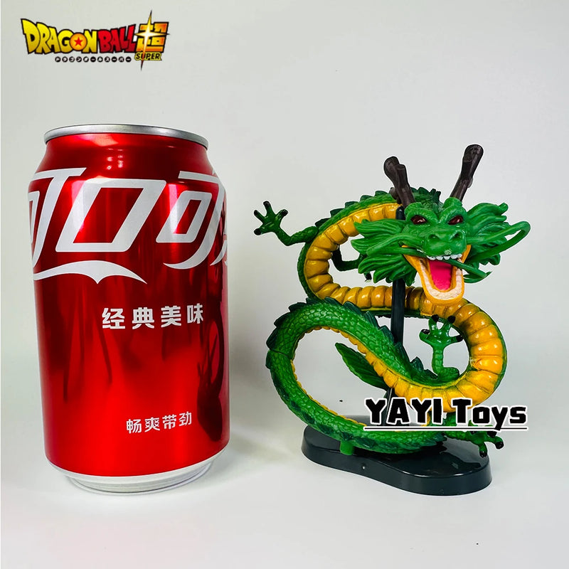 Dragon Ball Cyan Dragão Shenlong Modelo Feito à Mão Decoração Dragon Ball Z 10 cm Figura de Anime Dragão  Boneco Brinquedo Decoração Presente de Aniversário