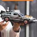 DeLorean De Volta para o Futuro – Blocos de Construção 35,5 cm | Carro Colecionável DMC-12 com Detalhes Fieis  Brinquedos para Presentes e coleções