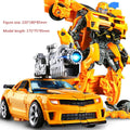 Transformers  Brinquedos de transformação Robô Carro Liga de Plástico YS04A Optimu Prim Figura de Ação Anime Filme Série Presente de Aniversário para Crianças