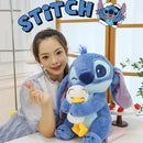 Stitch Anime Boneco Bonito Desenho Animado Sofá Travesseiro Brinquedo Apaziguador Moda Decoração de Quarto 30 cm Presente de Natal para Amigo