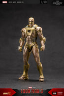 Figuras de ação Estátua de filme Modelo Adulto Colecionável ZD Toys Iron Man Series Blacklash Figuras 1/10 MK33 MK39 MK17 MK21