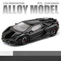 Lamborghini Revuelto Carro de Corrida Liga de Metal Modelo Computador Desktop Enfeites Decoração Moderna Presente de Aniversário para Meninos