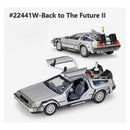 Delorean De Volta para o Futuro Máquina do Tempo Diecast Liga Modelo Carro de  Metal para Meninos Brinquedo Coleção de Presentes