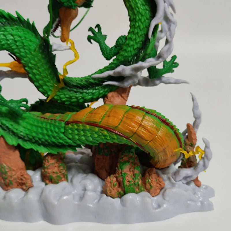 Boneco de anime Dragon Ball de 24 cm, boneco   Shenlong,  Shenron, Goku e Shenron, modelo de estátua de PVC, coleção de bonecas, brinquedos para presente de quarto