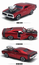 Mini Dodge Alloy Modelo Retro Simulação Brinquedo Coleção Ornamento Presente