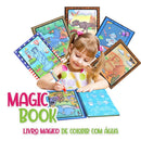 Magic book livro mágico de colorir com água + Brinde especial